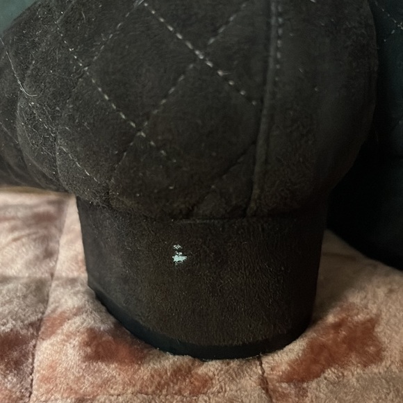 Manolo Blahnik•Brown•lisqui quilted suede•30mm pump•size 38•handmade in Italy - Picture 5 of 10